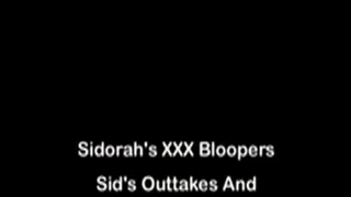 Sidorah's XXX Bloopers Sid's Outtakes And Unused Footage Volume 4 Full DVD