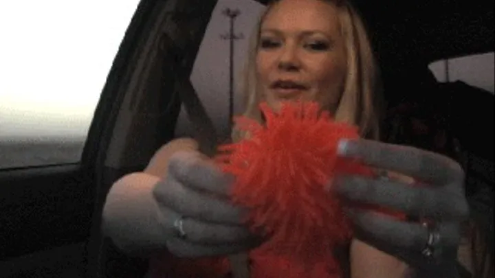 Blowing Funny Prickly Balloon