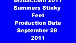 Summers stinky feet