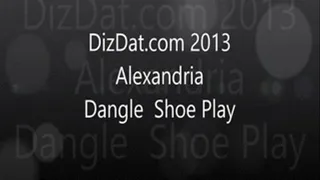 Alexandria dangle shoe play