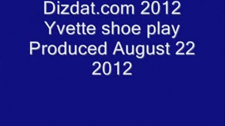 Yvette shoe play