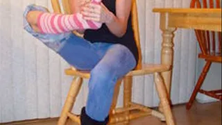 Michelle Peters Toe socks and Boots