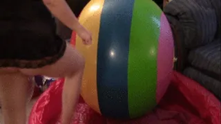 Deflating Giant Striped Beach Ball--10 9 14--MVI 6418