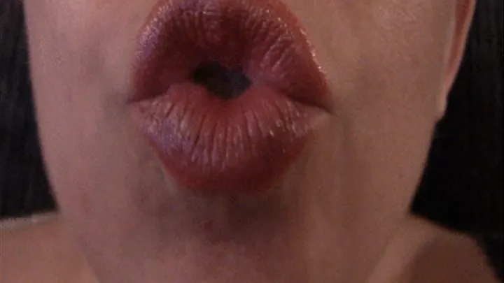 Soft Puckering Kisses in Pink Frost Lipstick--10 3 14--MVI 6318