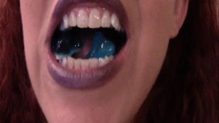 Eating Little Blue Gummy Sharks--7 24 14--MVI 6115