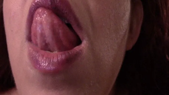 Licking Lips in Lip Gloss-- 7 10 14--MVI 6081