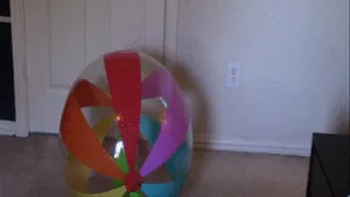 Ride and Leaky-Pop Big Beach Ball--10 15--MVI 7045