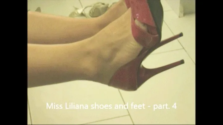 Miss Liliana shoes and feet - part 4 low