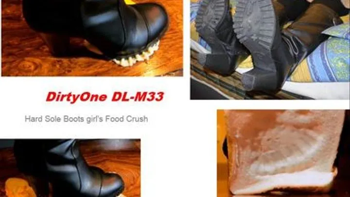 DirtyOne DL-M33 Boots girl Food crush