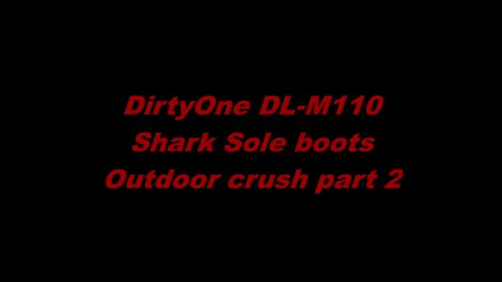 DirtyOne DL-M110 Shark sole boots Outdoor crush Part2