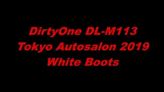 Tokyo Autosalon 2019 White boots girls