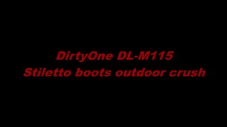 DirtyOne DL-M115 Stiletto heel boots Outdoor crush