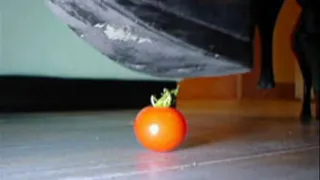 Girl crushed tomato2