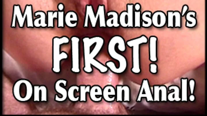 Marie's First On Screen Anal!