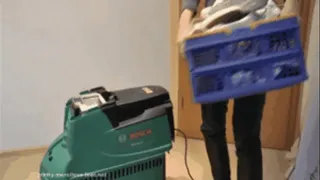 Sneakers goes into the Shredder