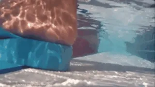 Thongs in the swimming Pool