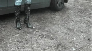 Beautiful Boots in the Forest