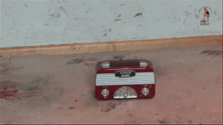 Poor small Radio under High Heels