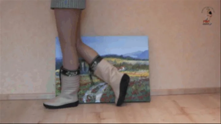 Poor Painting under Boots