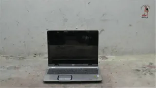 Brutally Laptop crushing