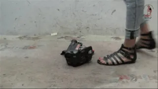 Camera crushed under Flats