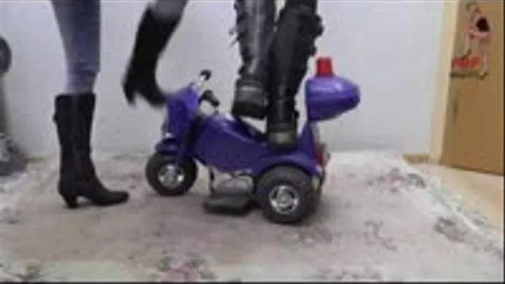 Poor Motobike under cruel Boots 2