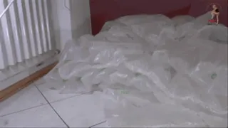 Bubble wrap crush fun