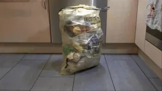 Trash bag crushing 7