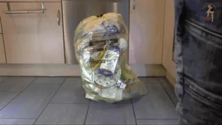 Trash bag crushing 14