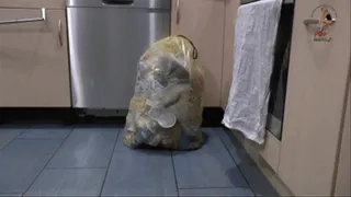 Trash bag crushing 4