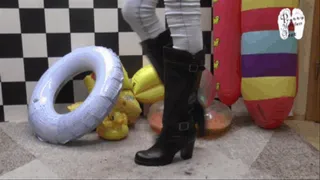 Inflatabels meets Christins Boots