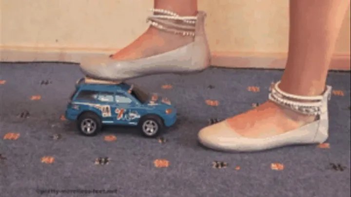 Car under Angels Flat Shoes