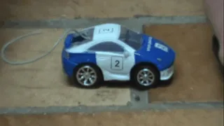 Poor little RC Car under Chrisntin´s Feet
