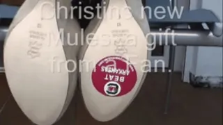 Poor Label under Christins new Shoes