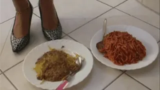 Shoes eats Noodles 1