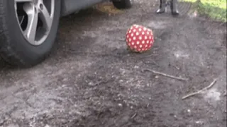 Ball under The Car