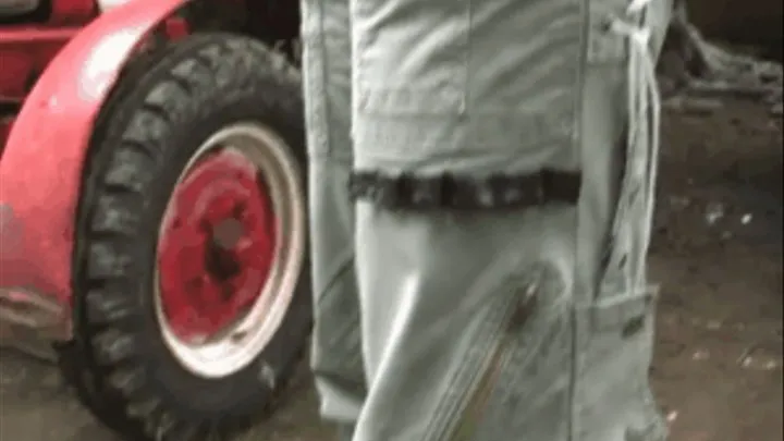 Wedges on the Pedals of a Tractor