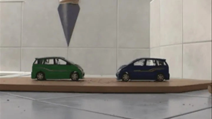 Two Cars VS Four Feet