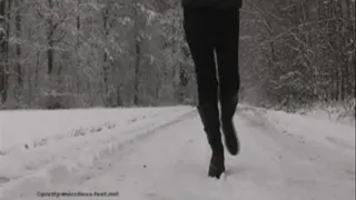 Boots in the Snow