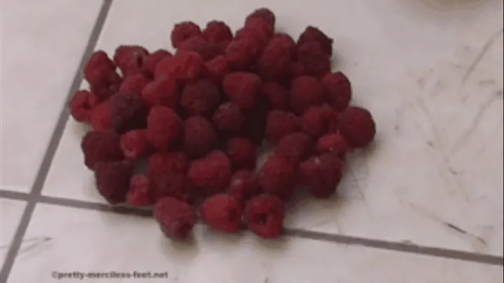 Raspberries and Cherries under Mules