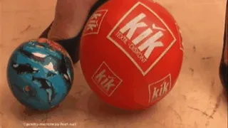 Balls under spiked Heels