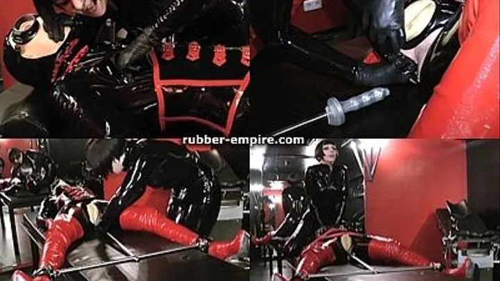 Rubber Doll in Bondage! Part1