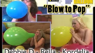 B2P - Debbie D, Bella, Kordelia