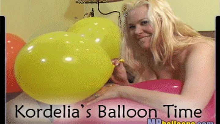 Kordelia's Balloon Time - Part 4