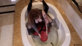 Dunking Smother Femdom Water Torment