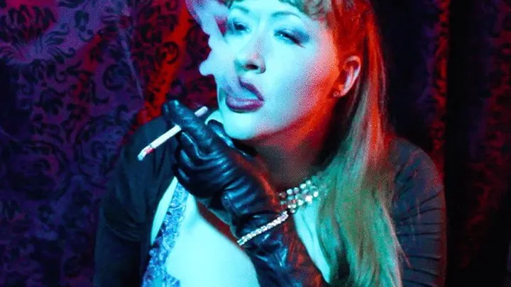 Smoking Leather Gloves