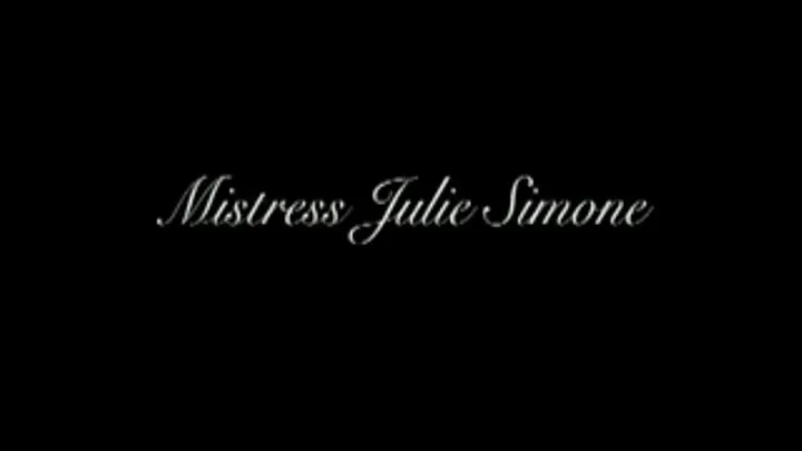 Mistress Julie St Andrews Cross POV