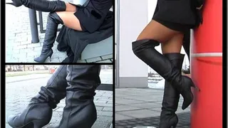 Black Thigh High Boots - Non Version - Part 1