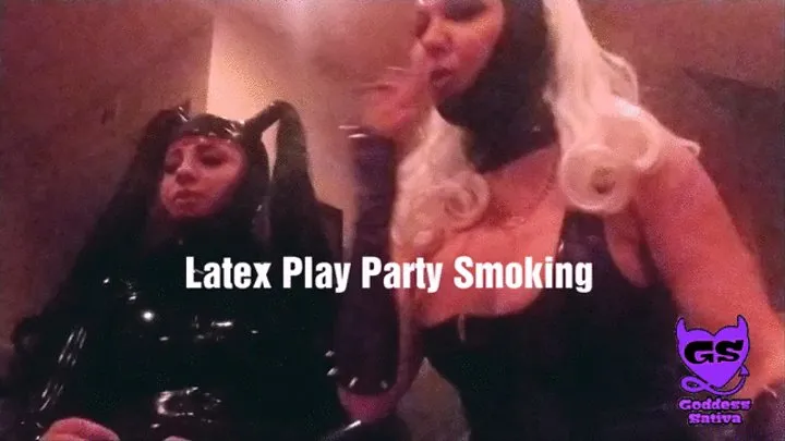 Latex Play Party Smoking