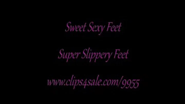 Sslippery wet feet